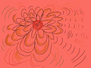 Click image to go to the Flowerdoodle3 image on the Thousand Sketches site